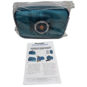 PowerXL Duo Nutrisealer Large & Small Containers w/ Vacuum Lid Sealers